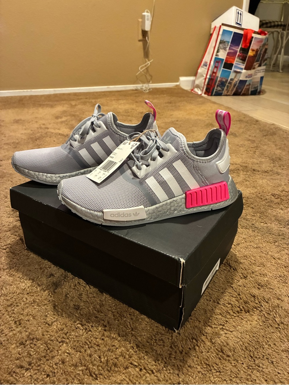 Adidas NMD_R1 J big kids size 6 equivalent to women’s 71/2